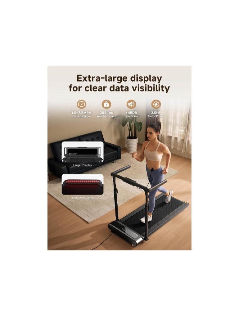 كينج سميث جهاز المشي الكهربائي Kingsmith WP440Q4 WalkingPad R3 Hybrid - Image 3